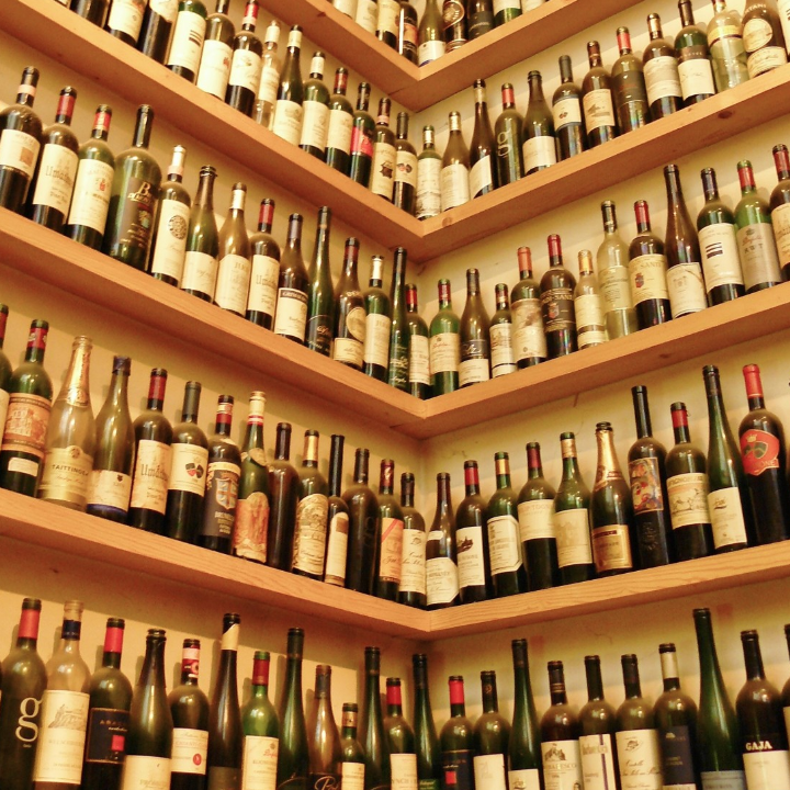 Botellero de pared